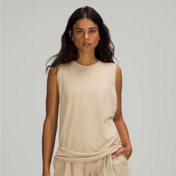 Lululemon All Yours Tank Top Trench Sz 2 - Picture 3 of 8